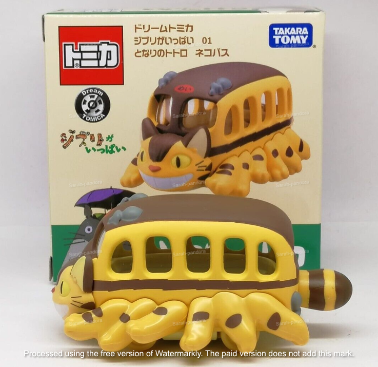 Totoro Tomy Takara VH Dream Tomica Studio Ghibli Cat Bus Vehicle diecasts