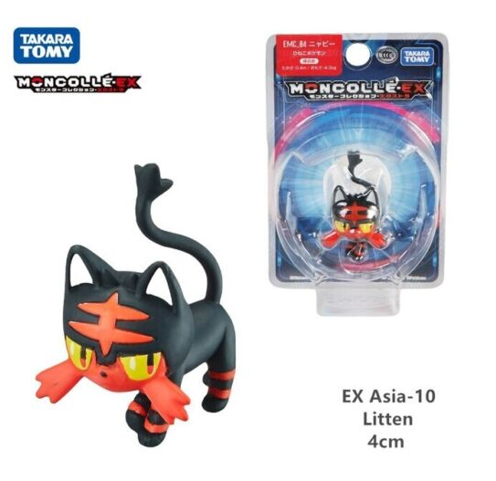 Pokemon action figures Takara Tomy gift model Toy game cards Moncolle EX MS MC