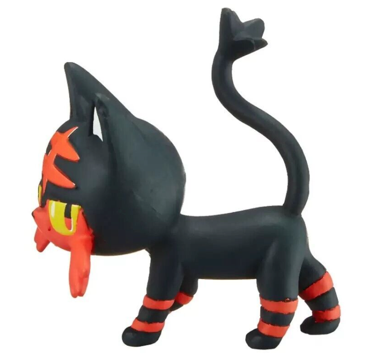 Moncolle FG Pokemon MC EX Figure - 10 Litten (Asia VER.) doll cards toy New AU