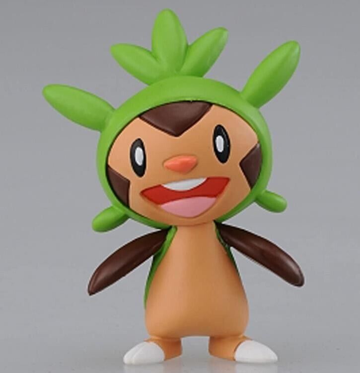 Moncolle MC EX-07 Chespin Takara Tomy Pokemon Pocket Monster Figure #07 Cards