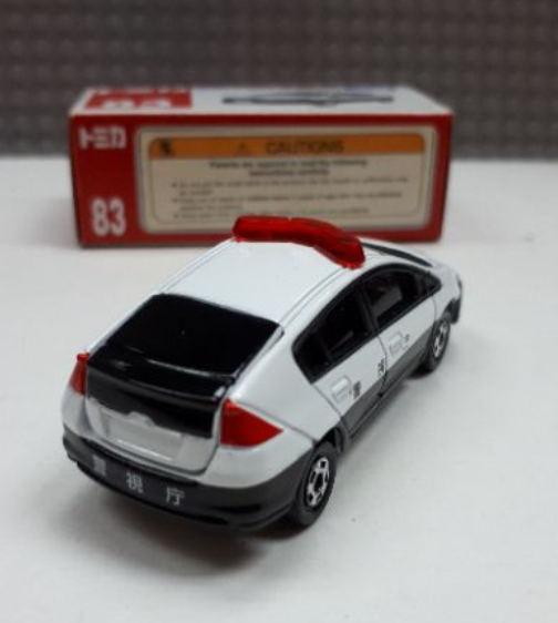 TOMICA 83 HONDA INSIGHT PATROL CAR 1/60 TOMY DIECAST CAR POLICE 2011 NEW (B)