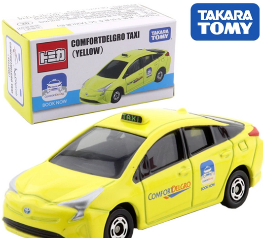 Takara Tomy Tomica Comfortdelgro Singapore Taxi Yellow Metal Model Car New
