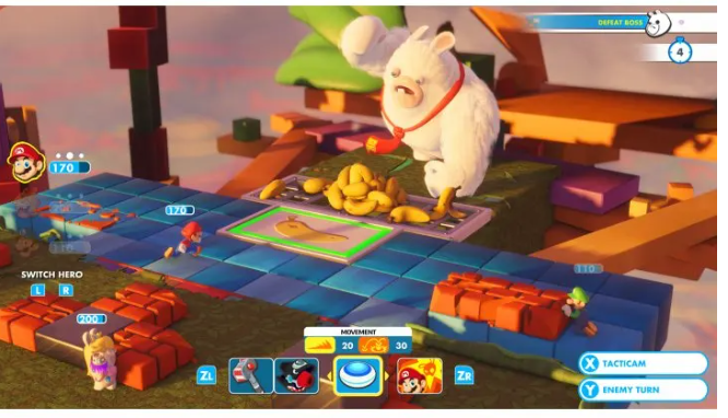Mario + Rabbids: Kingdom Battle - Nintendo Switch - Like New US NEW English