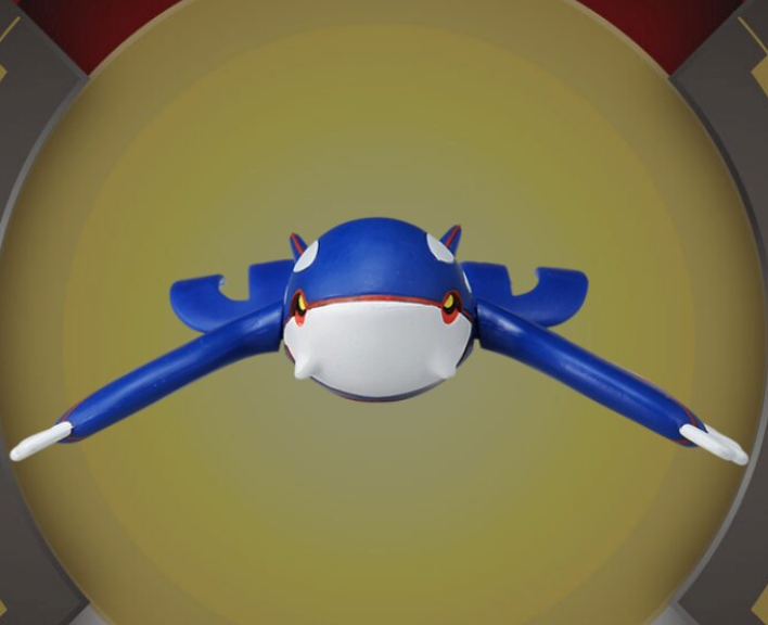 Moncolle FG Pokemon MC Figure ML-04 Kyogre Action Doll Present Big New AU