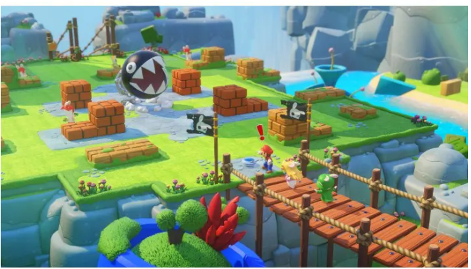 Mario + Rabbids: Kingdom Battle - Nintendo Switch - Like New US NEW English