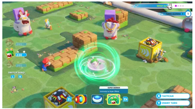 Mario + Rabbids: Kingdom Battle - Nintendo Switch - Like New US NEW English