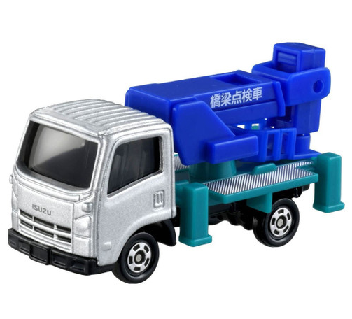 Takara Tomy Tomica Diecast Model Car No94 Isuzu Elf Bridge Inspection Vehicle 94