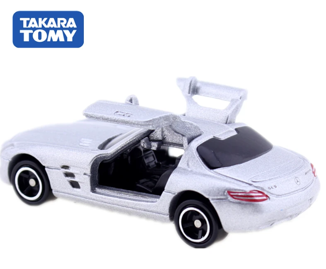 Takara Tomy Tomica No.91 1/65 Scale Mercedes-benz Sls Amg Box Diecast Metal 91