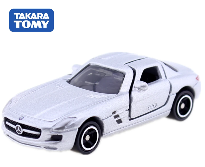 Takara Tomy Tomica No.91 1/65 Scale Mercedes-benz Sls Amg Box Diecast Metal 91