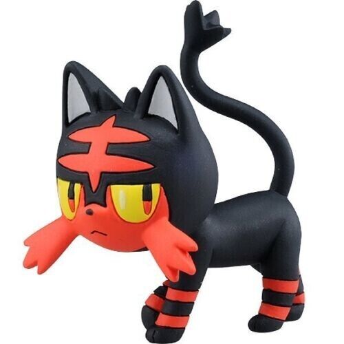 Moncolle FG Pokemon MC EX Figure - 10 Litten (Asia VER.) doll cards toy New AU