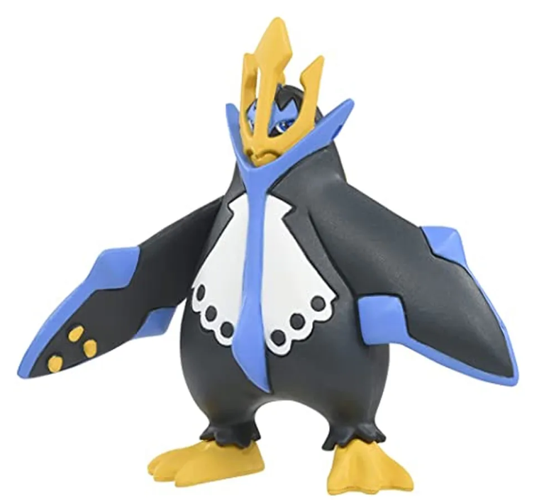MS-57 Empoleon Pokemon action figures Takara Tomy Moncolle cards MC EX