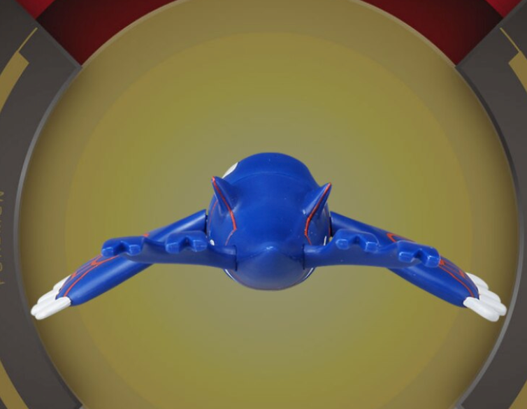 Moncolle FG Pokemon MC Figure ML-04 Kyogre Action Doll Present Big New AU