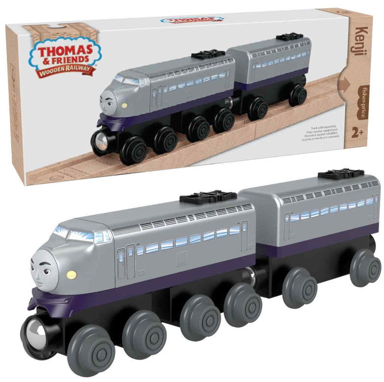 Thomas & Friends Wooden Railway Kenji Engine And Coal MAHBK16 Train Fisher Price