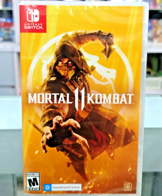 Mortal Kombat 11 Nintendo Switch New Sealed Street Flighing Flighter Game NSW EN