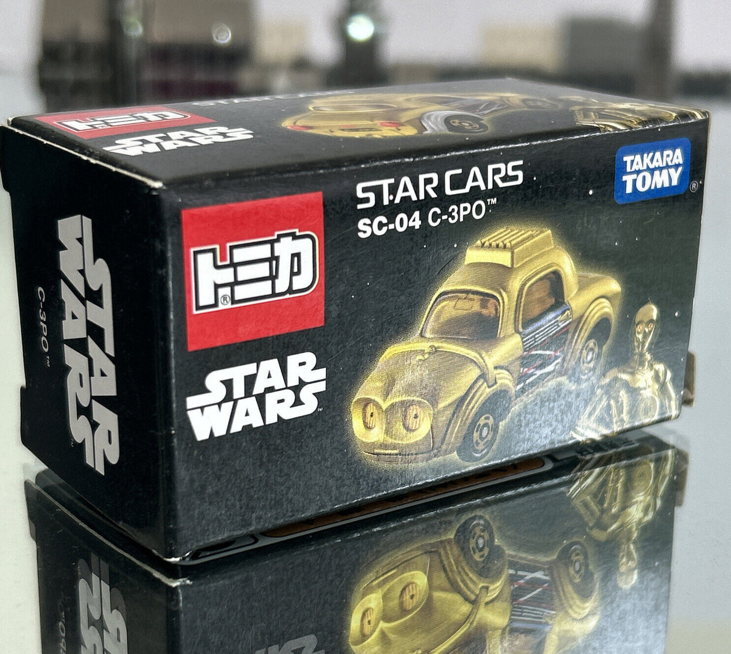 Tomica Tomy Takara Star Wars Star Cars SC-04 C-3PO Diecast Mini Car Toy Gift