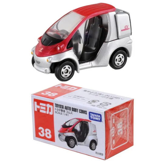 Tomica Takara Tomy #38 Toyota Auto Body COMS Minature Diecast Metal Model Car