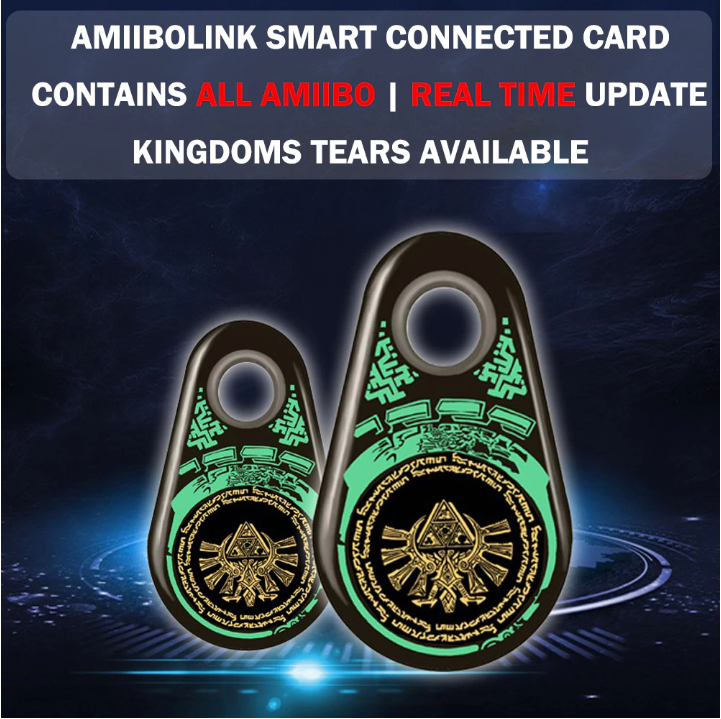 Amiibo Universal Bluetooth Keychain Amiibolink link Zelda Switch Game Nintendo
