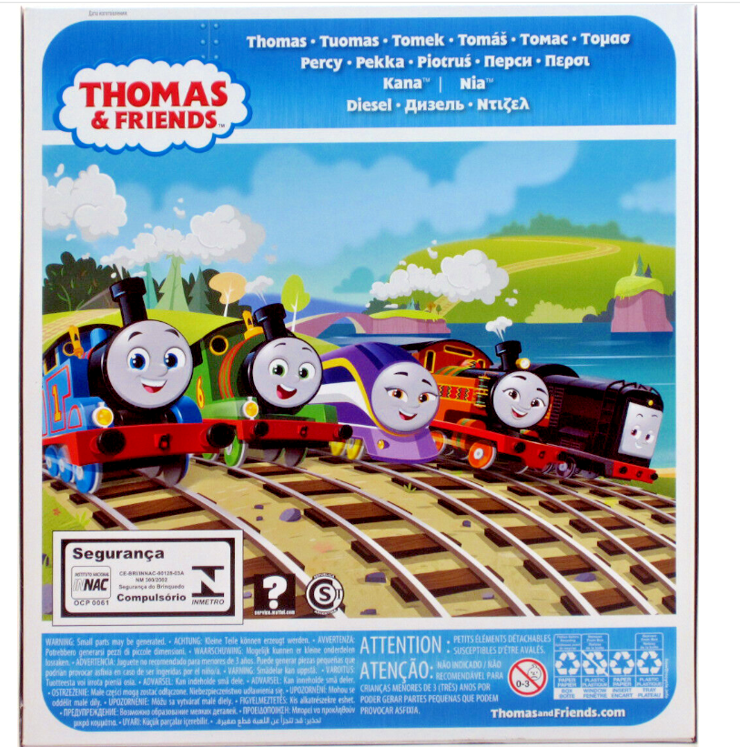 THOMAS AND FRIENDS TRAINS 5 PACK & Fisher Price Diecast Percy Kana Nia Diesel