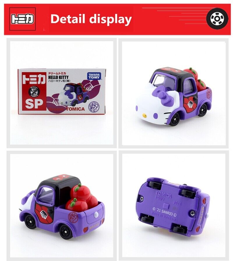 Takara Tomy Dream Tomica Die-cast car Sanrio SP Hello Kitty Kimono (椿) New