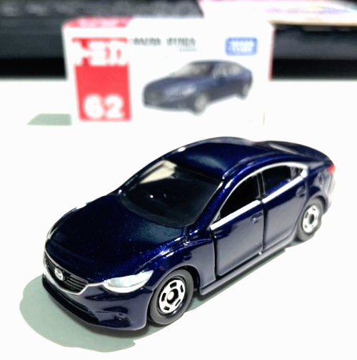 Tomica Takara Tomy #62 Mazda Atenza No. 62 Blue Toy Gift Diecast Model Car NEW !