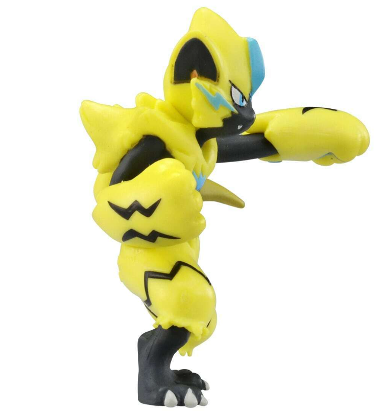 MS-09 Zeraora Pokemon action figures Takara Tomy Moncolle cards MC EX