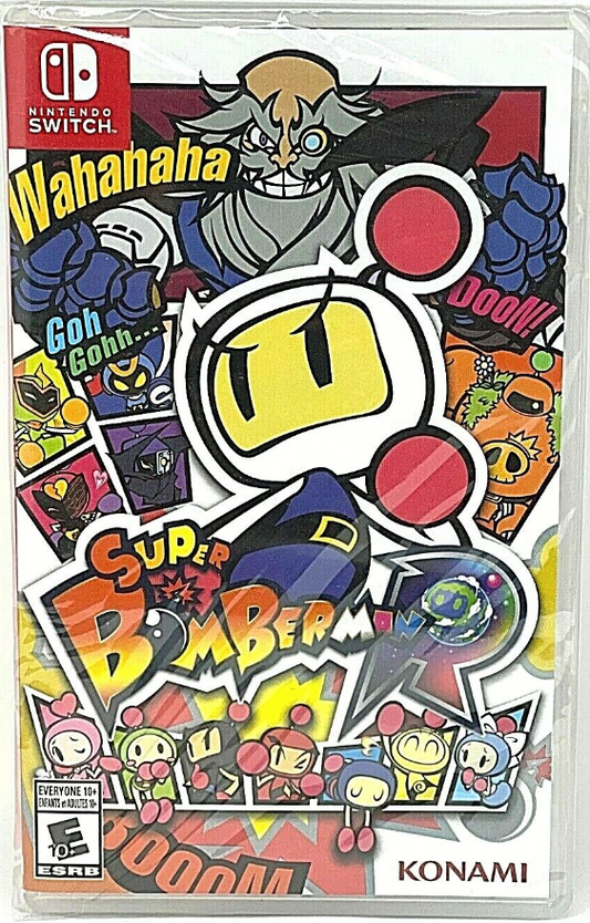 Super Bomberman R Nintendo Switch Brand New US NEW English Au