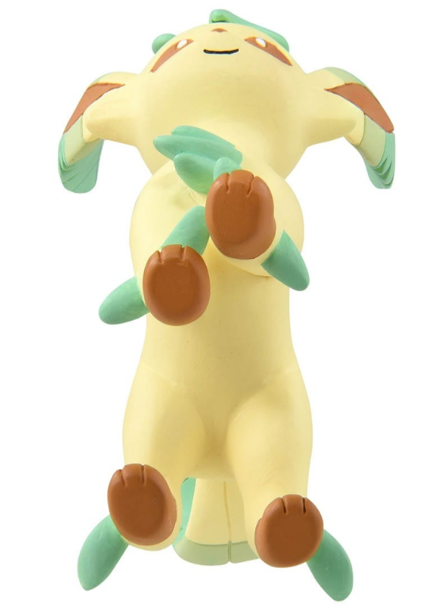 Moncolle MC Leafeon Takara Tomy Tomica Pokemon MONSTER Action Figure New card Au