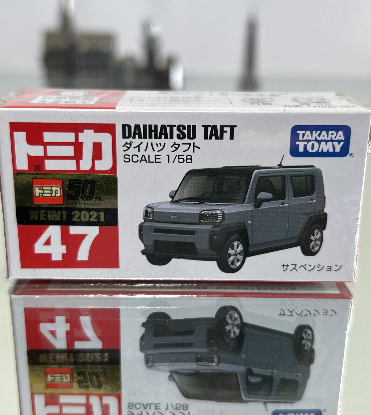 Takara Tomy Tomica Diecast Model Car No47 - Daihatsu Taft #47 50 Anniversary