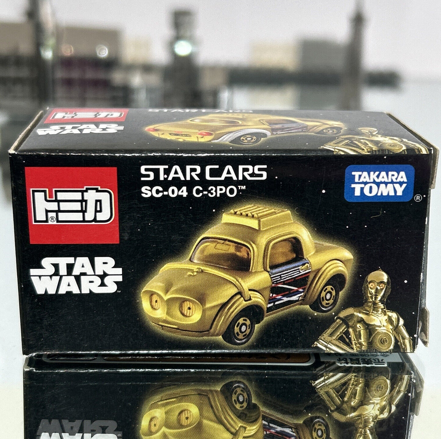 Tomica Tomy Takara Star Wars Star Cars SC-04 C-3PO Diecast Mini Car Toy Gift