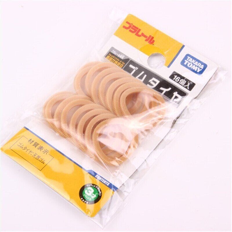 Tomy Thomas Train Rubber Tire Tyre 16pcs Plarail Repair Parts TAKARA traction