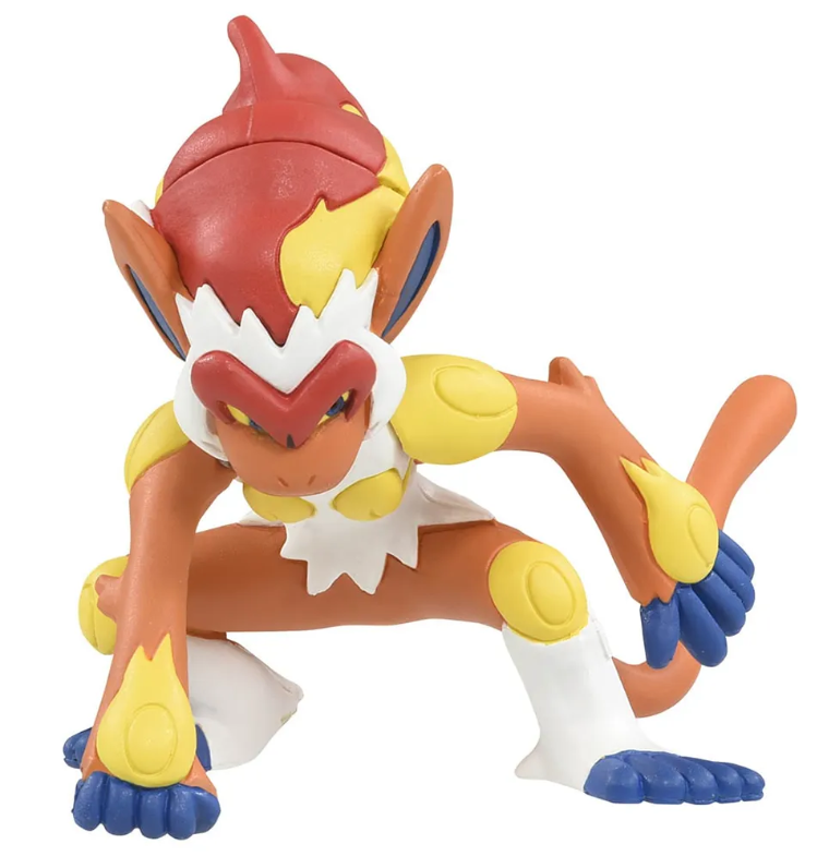 MS-59 Goukazaru Pokemon action figures Takara Tomy Moncolle cards MC EX