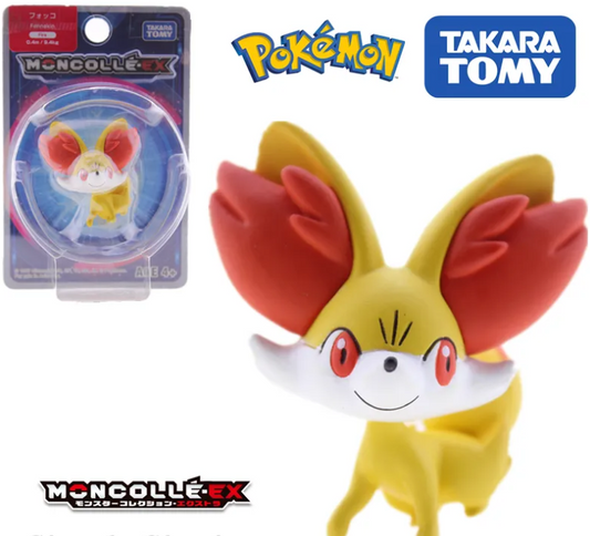 EX-08 Fennekin Asia Metamon Pokemon action figures Takara Tomy Moncolle MC EX