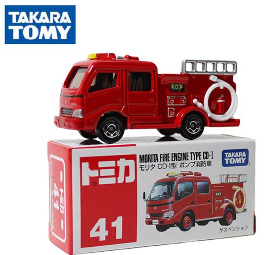 Tomica Takara Tomy #41 Morita Fire Engine Type CD-I Diecast Metal Model Car New