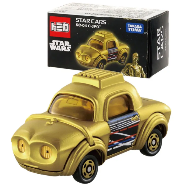 Tomica Tomy Takara Star Wars Star Cars SC-04 C-3PO Diecast Mini Car Toy Gift