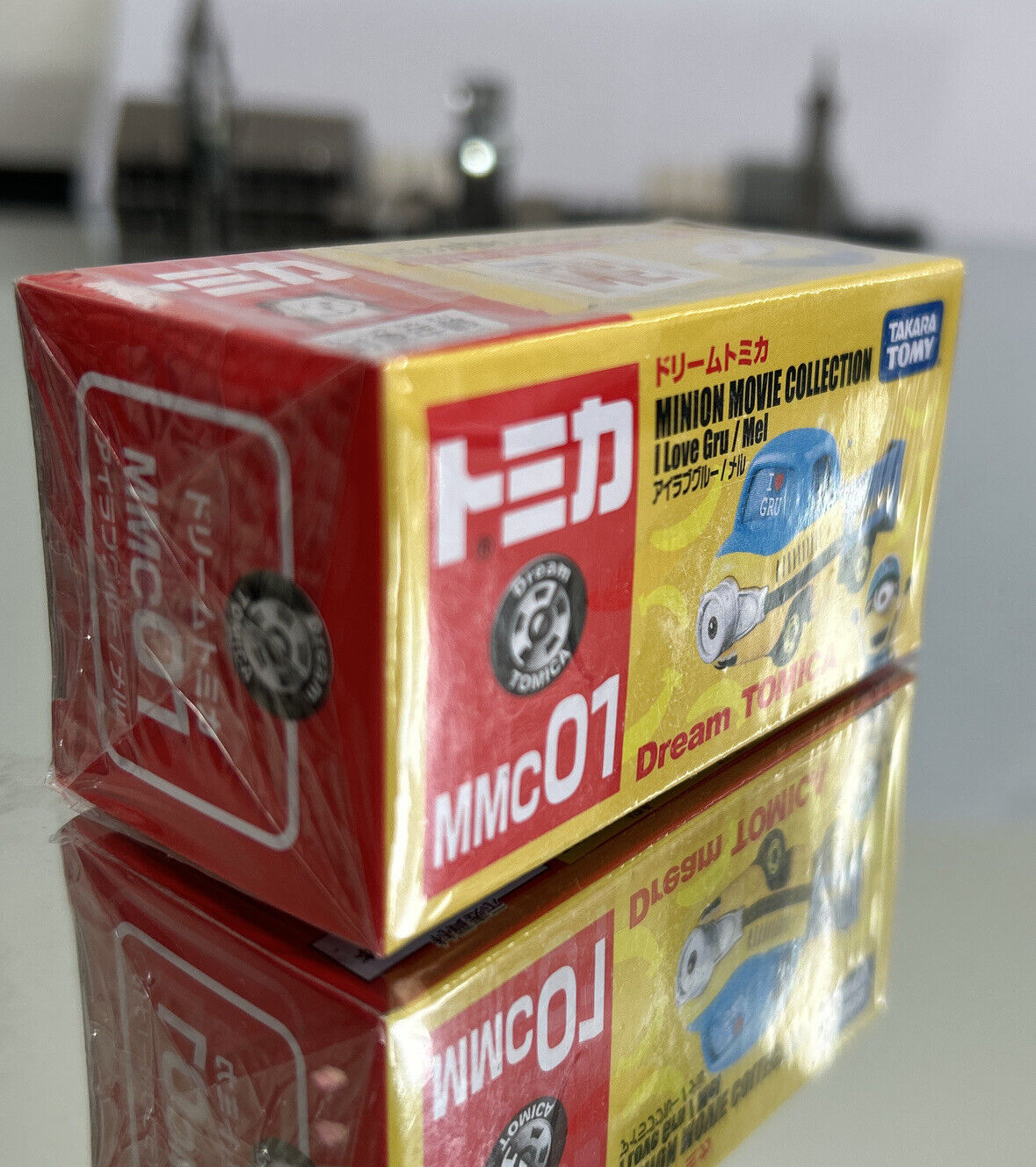 Takara Tomy Dream Tomica MMC-01 Minion Movie Collection I Love Gru Mel Diecast