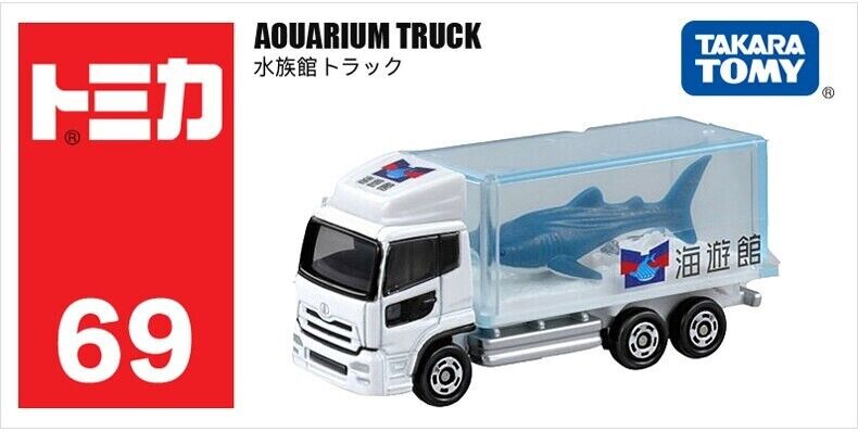 Takara Tomy Tomica VH BX069 Mitsubishi Fuso Aquarium Truck Car BX69 #69 New AU
