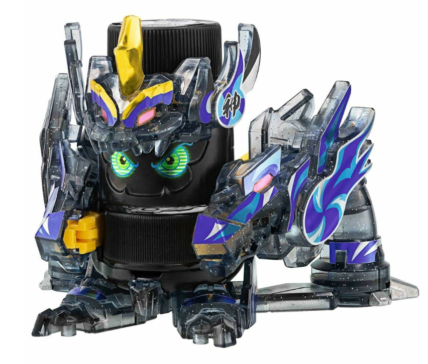 Takara Tomy Bottleman - Starter BOT-09 Fujin Black "Bottleman Toys" toy gift Au